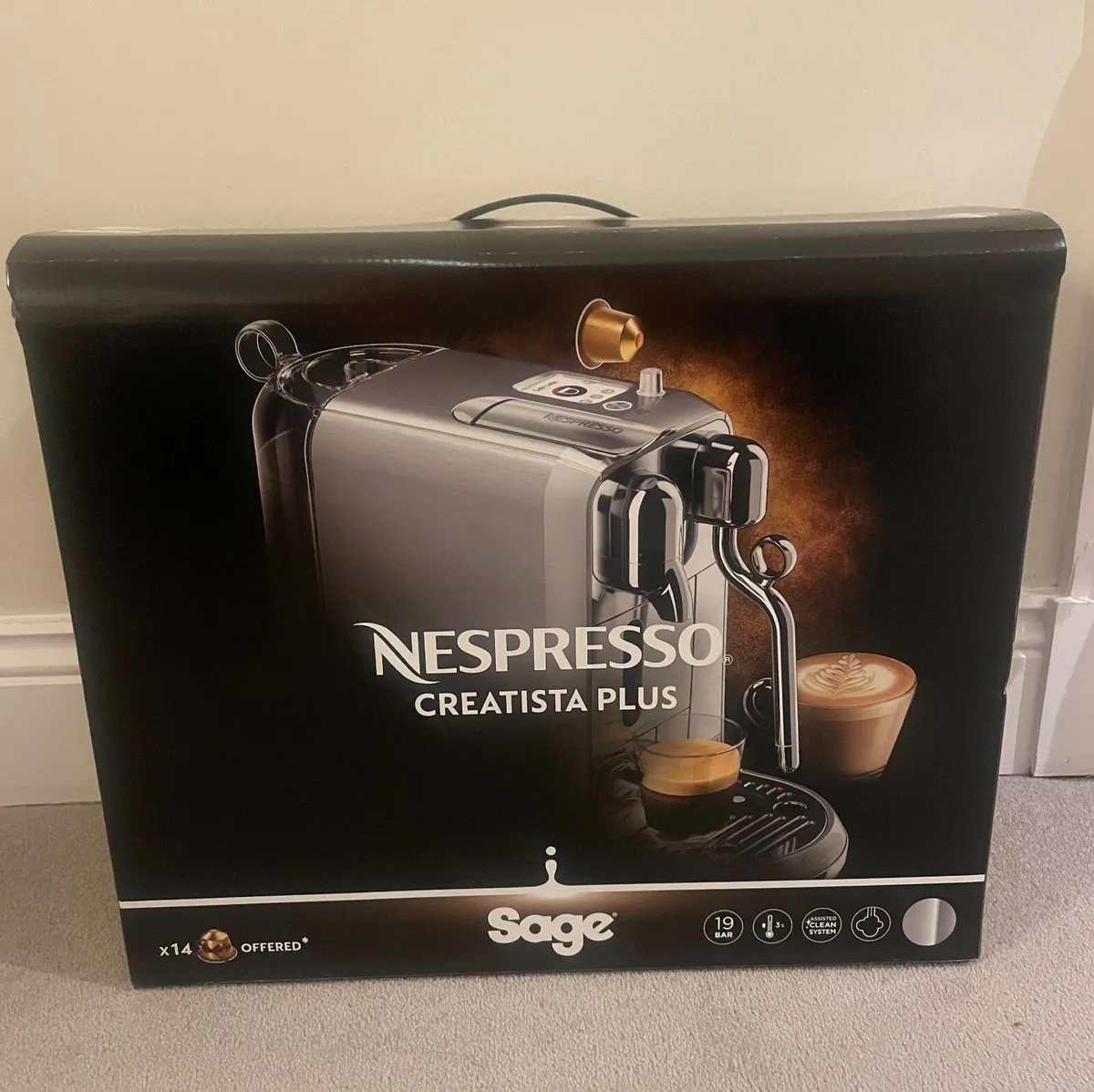Brand new Nespresso Creatista Plus - Image 1