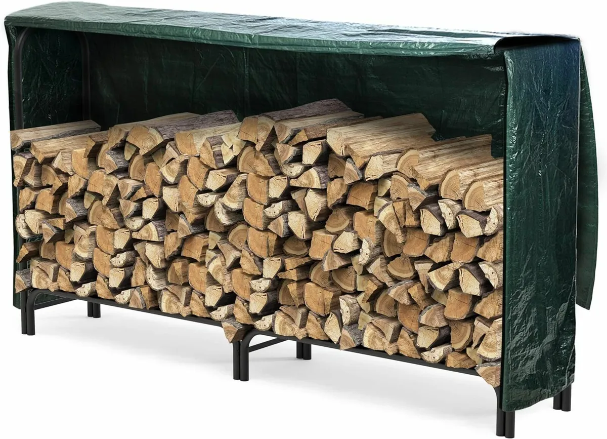 Metal Firewood Rack ..Free Delivery - Image 1