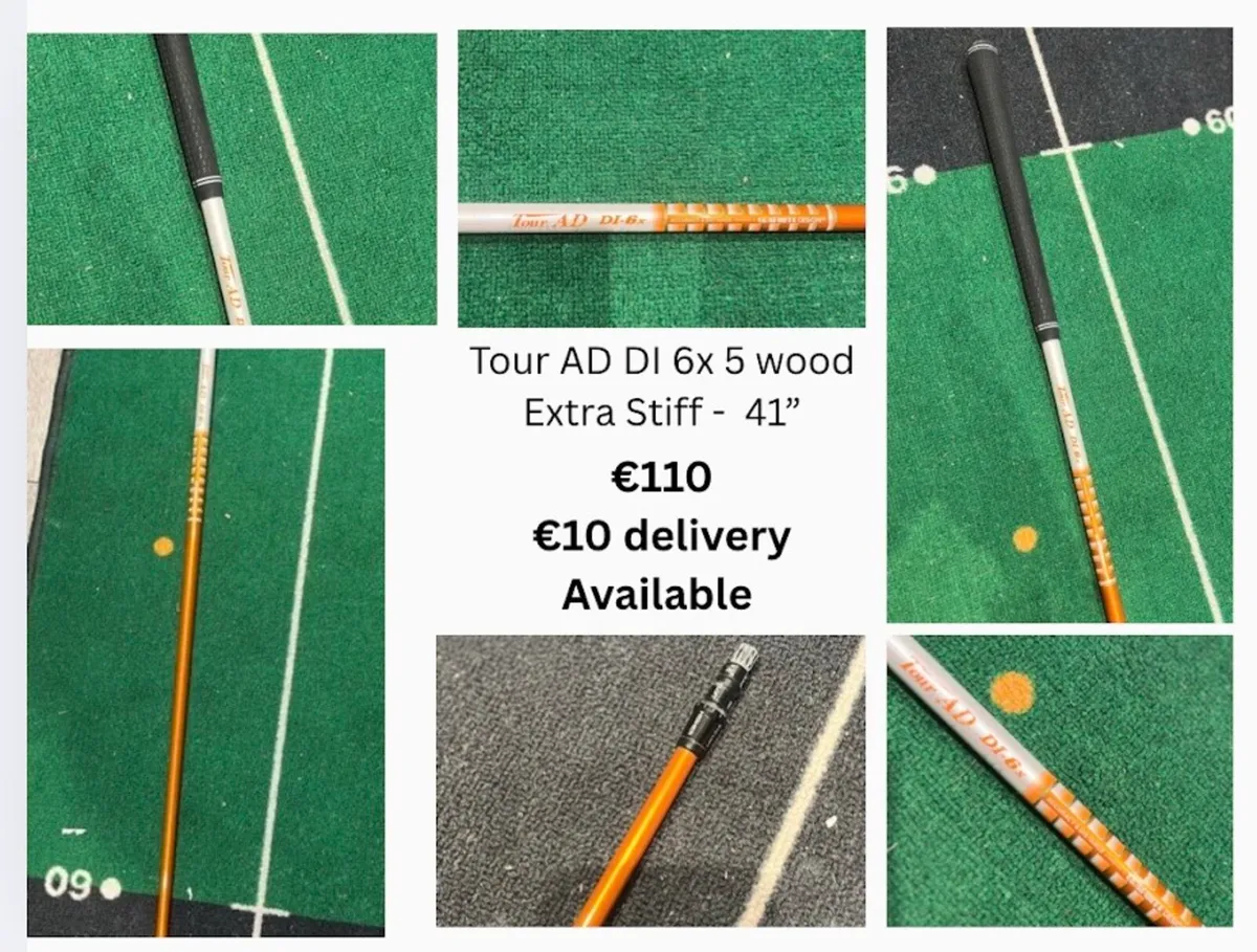Tour AD DI 6x 5 wood Shaft - Extra Stiff - Image 1