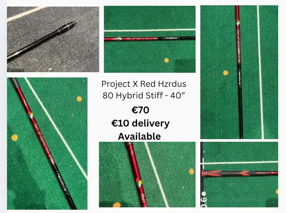 Project X HZRDUS Red 80 Hybrid Shaft - Image 1
