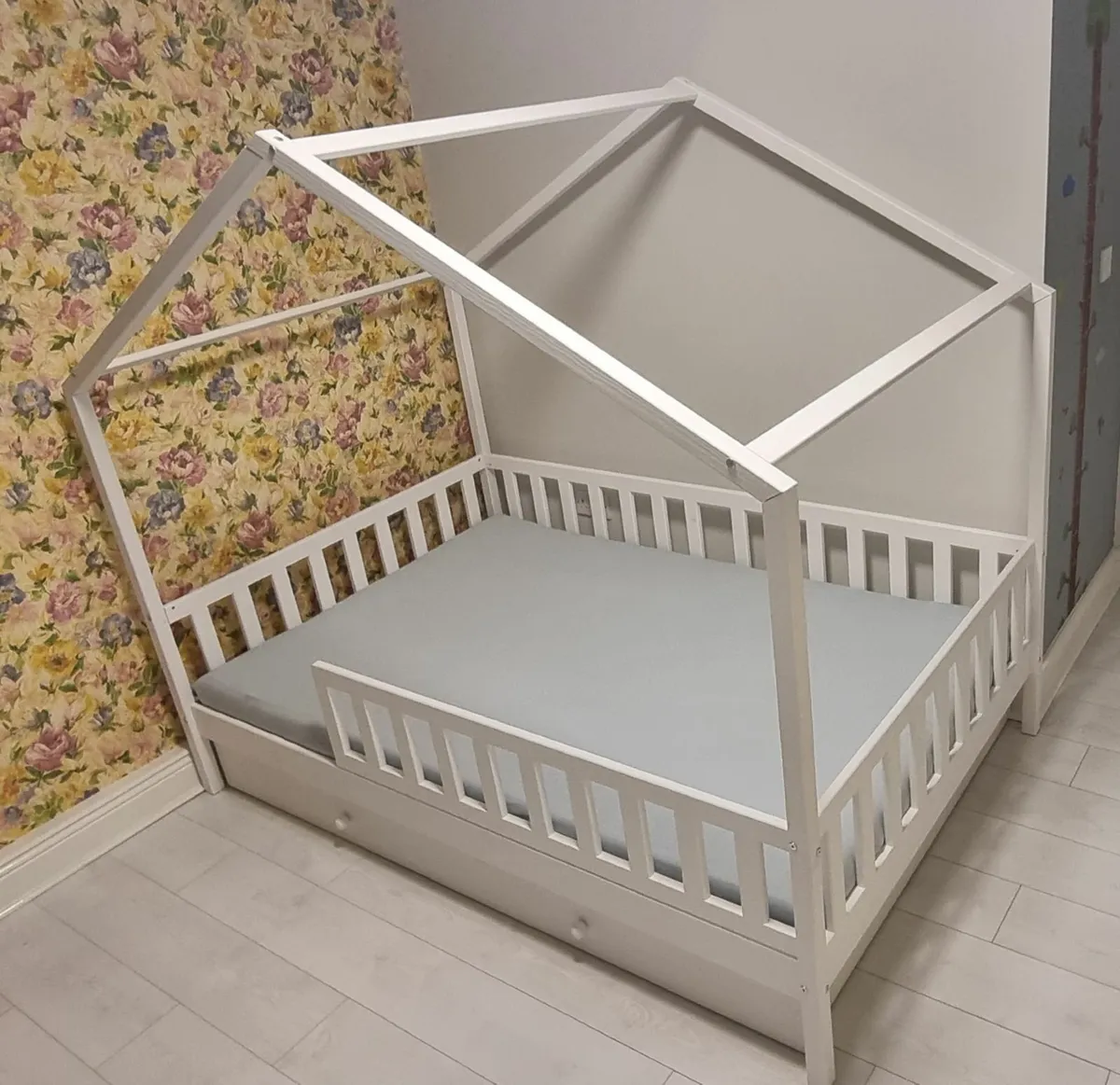 Kids Children Toddler Single Double Bed House - Image 1