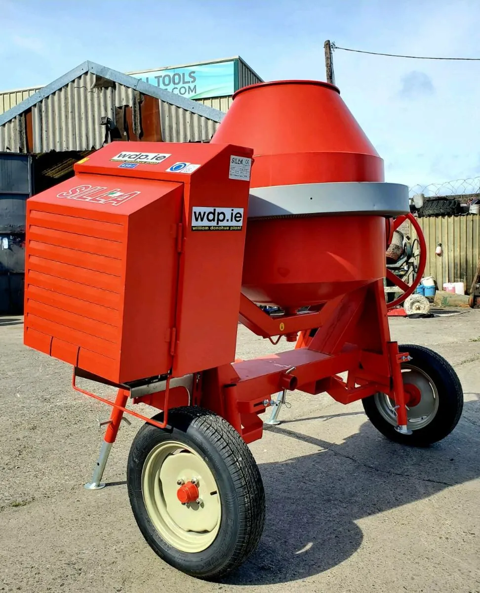 Silla cement mixer 430l Diesel engine - Image 1