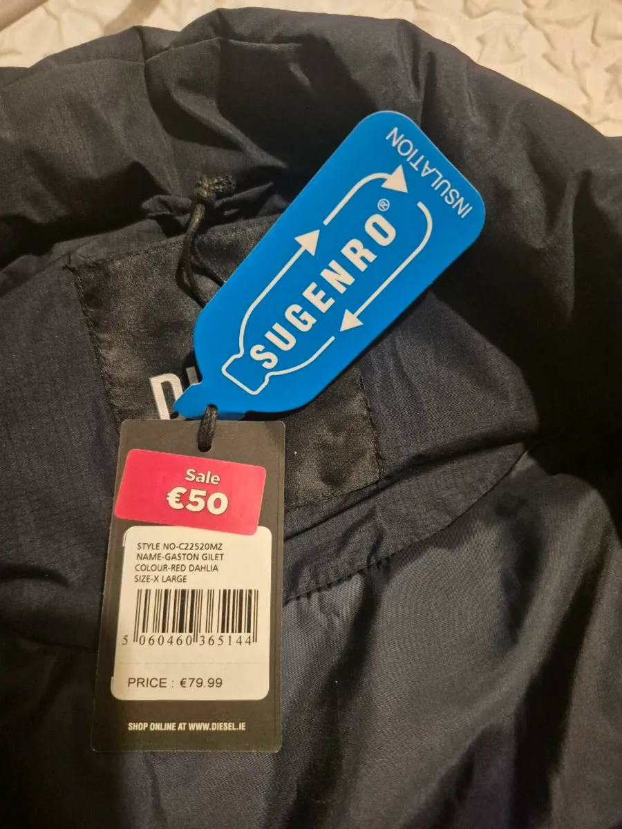 Mens Diesel Gilet - Image 4