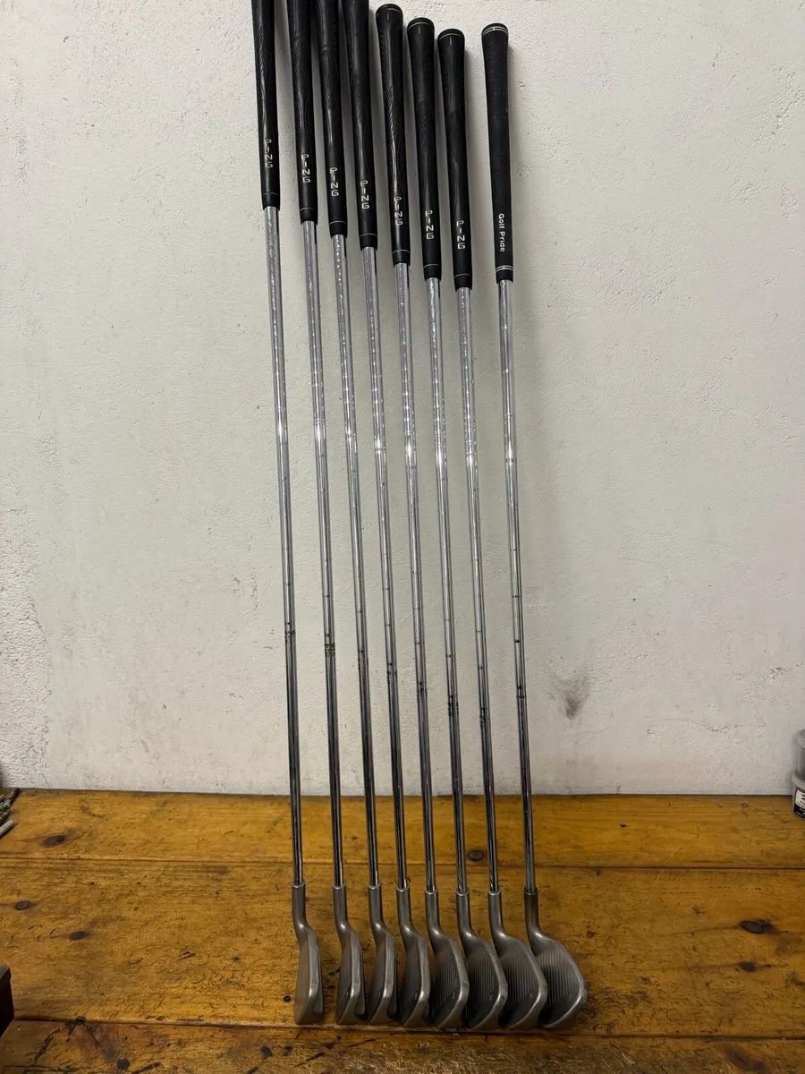 Left Handed Ping Golf G5 Irons 3-PW R Flex - Image 2