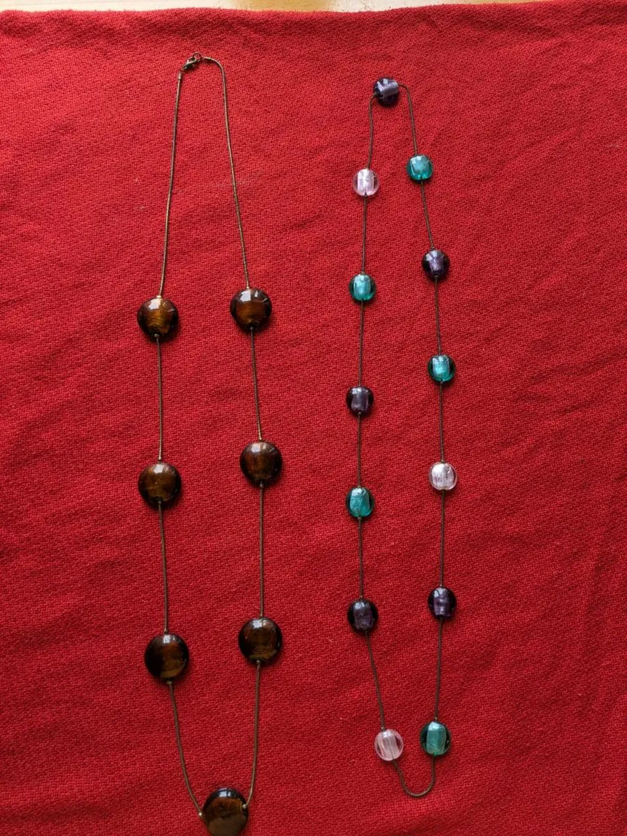 Variety of beaded Necklaces - Image 4