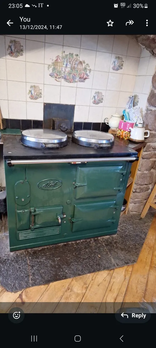 Aga cooker