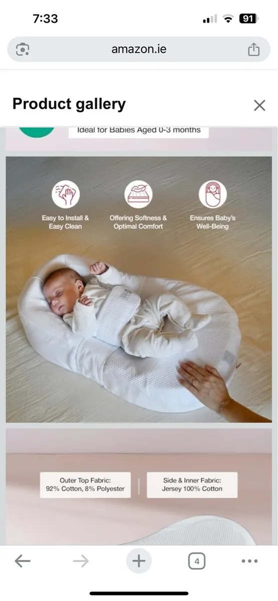 Baby Nest - Cocoon Baby - NEW! - Image 2