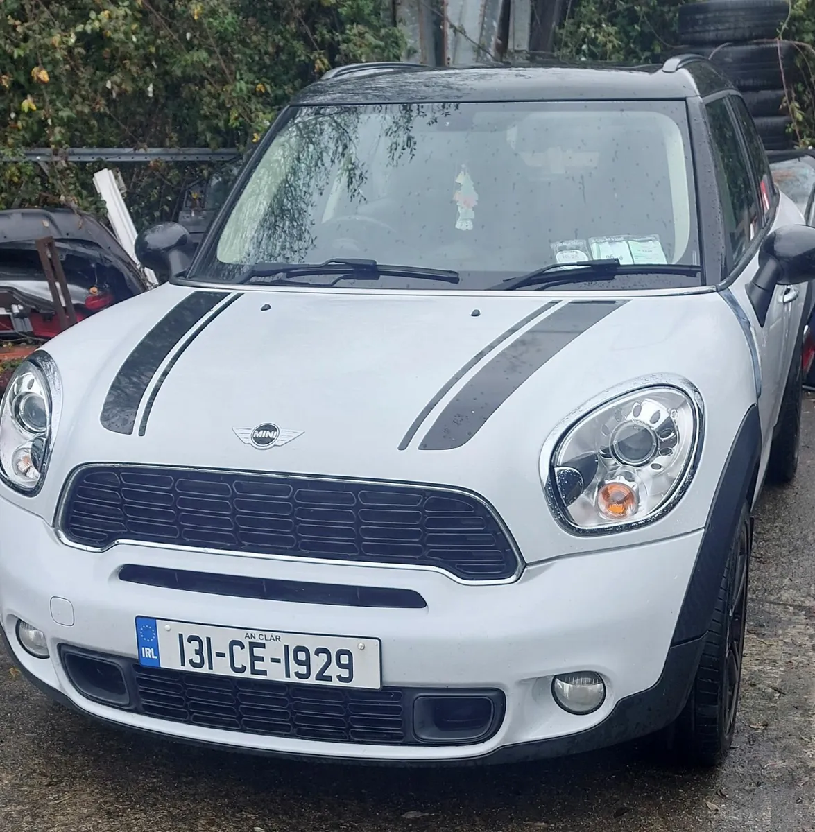 Mini Countryman crank damage.