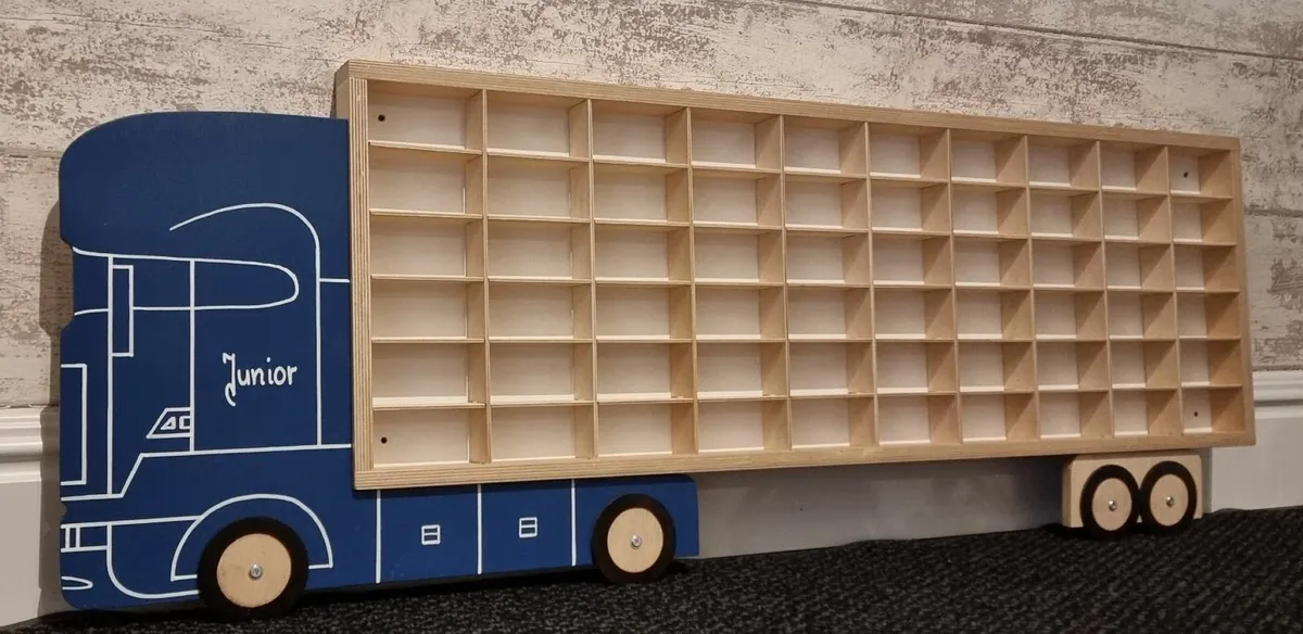 Cars Shelf Cabinet Display Organizer Hot Wheels - Image 1