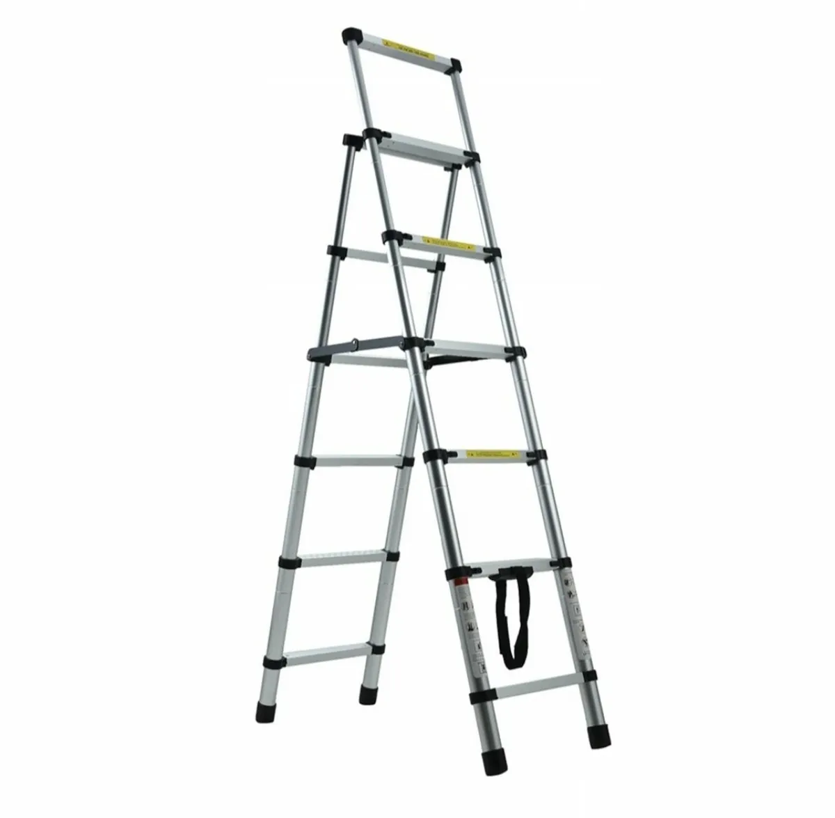 Telescopic Foldable Step Ladder Aluminium Podium - Image 1