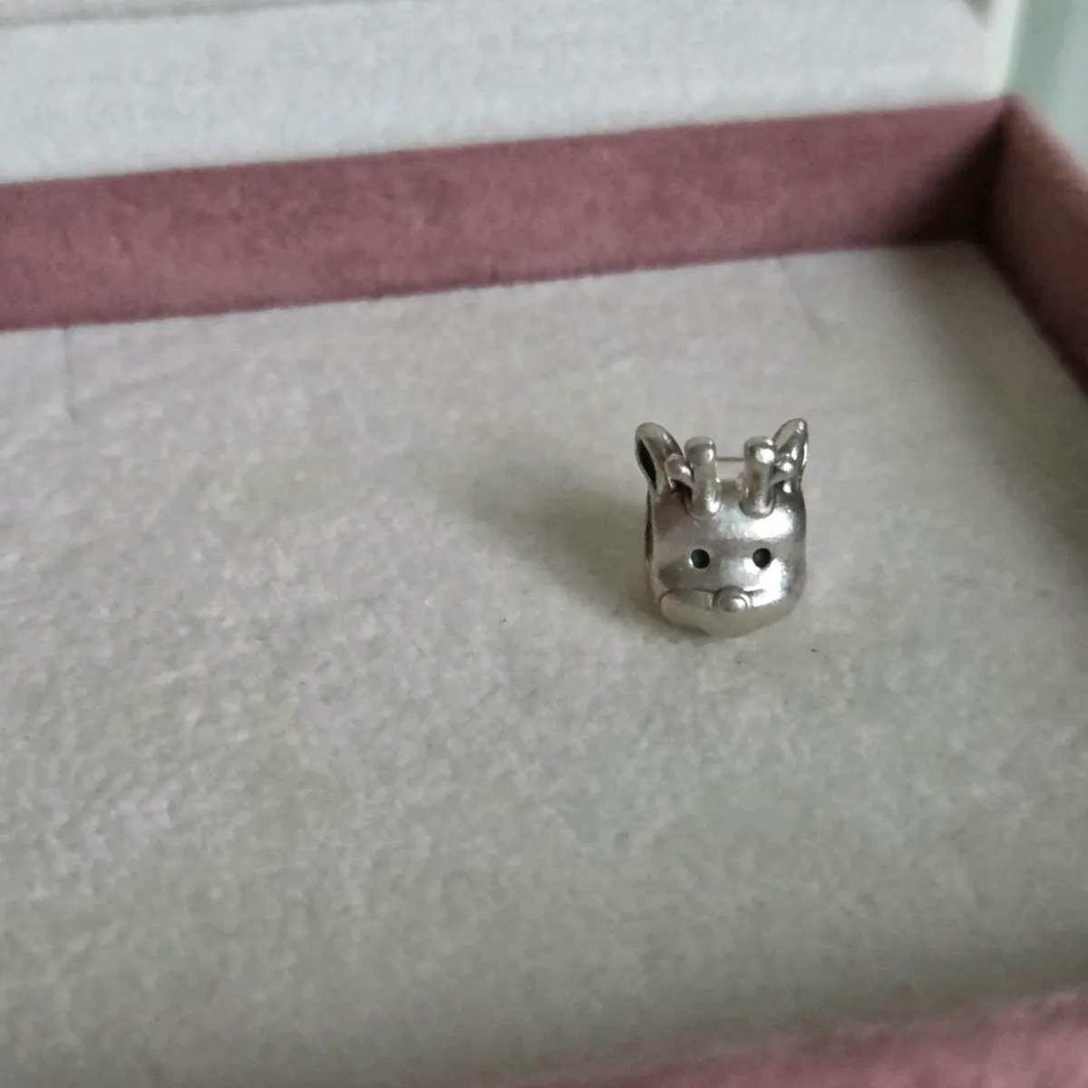 Pandora Christmas happy Reindeer head charm - Image 3