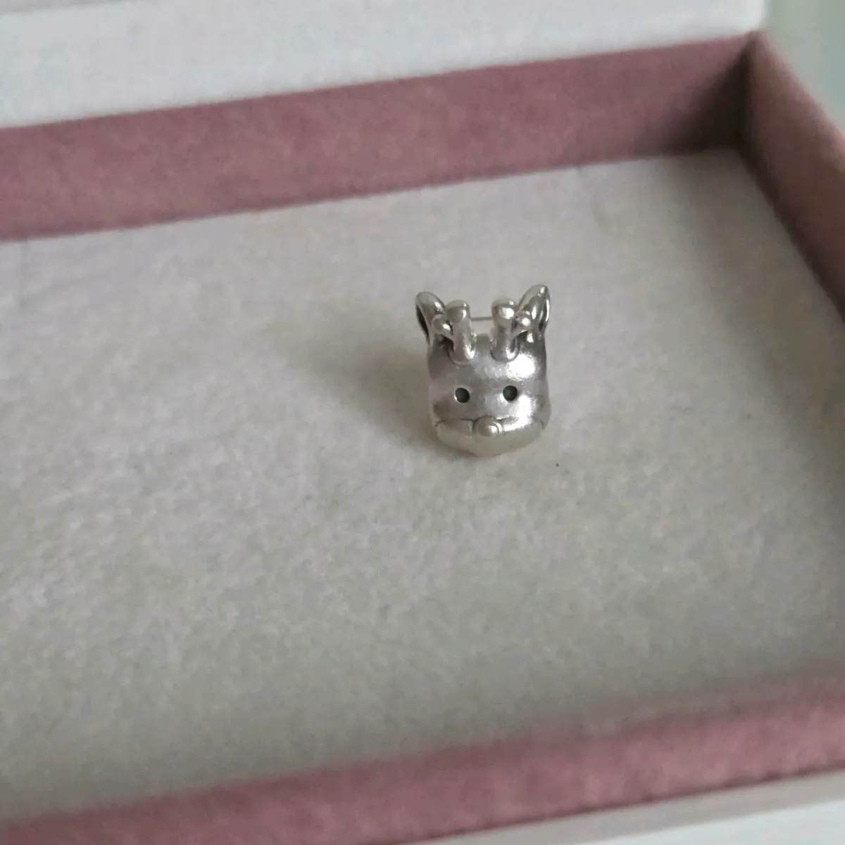 Pandora Christmas happy Reindeer head charm - Image 4