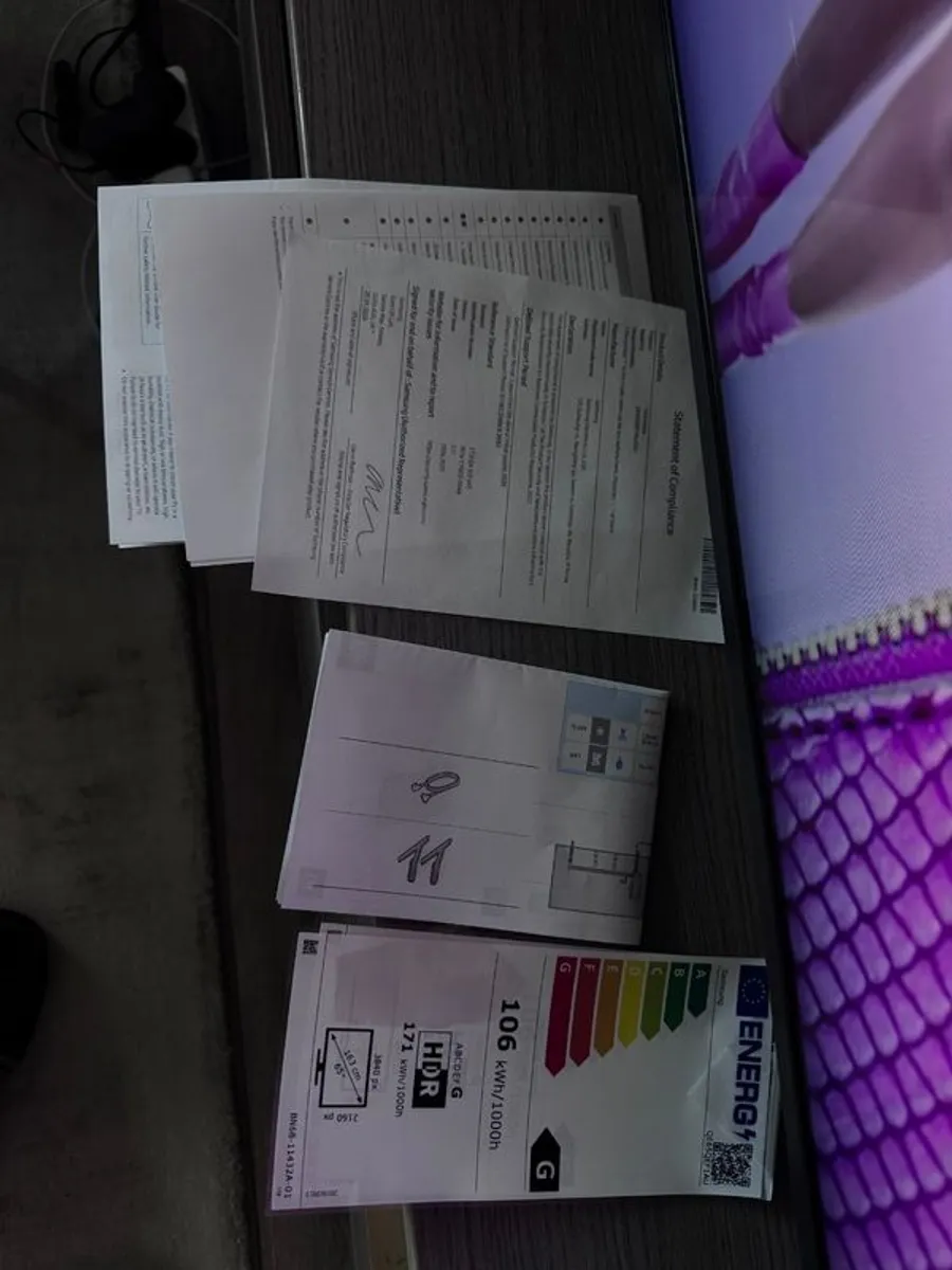 Samsung 65 inch QLED Smart TV Brand New - Image 2