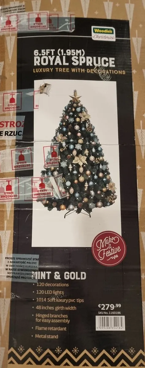 Christmas Tree With Decorations - Image 4