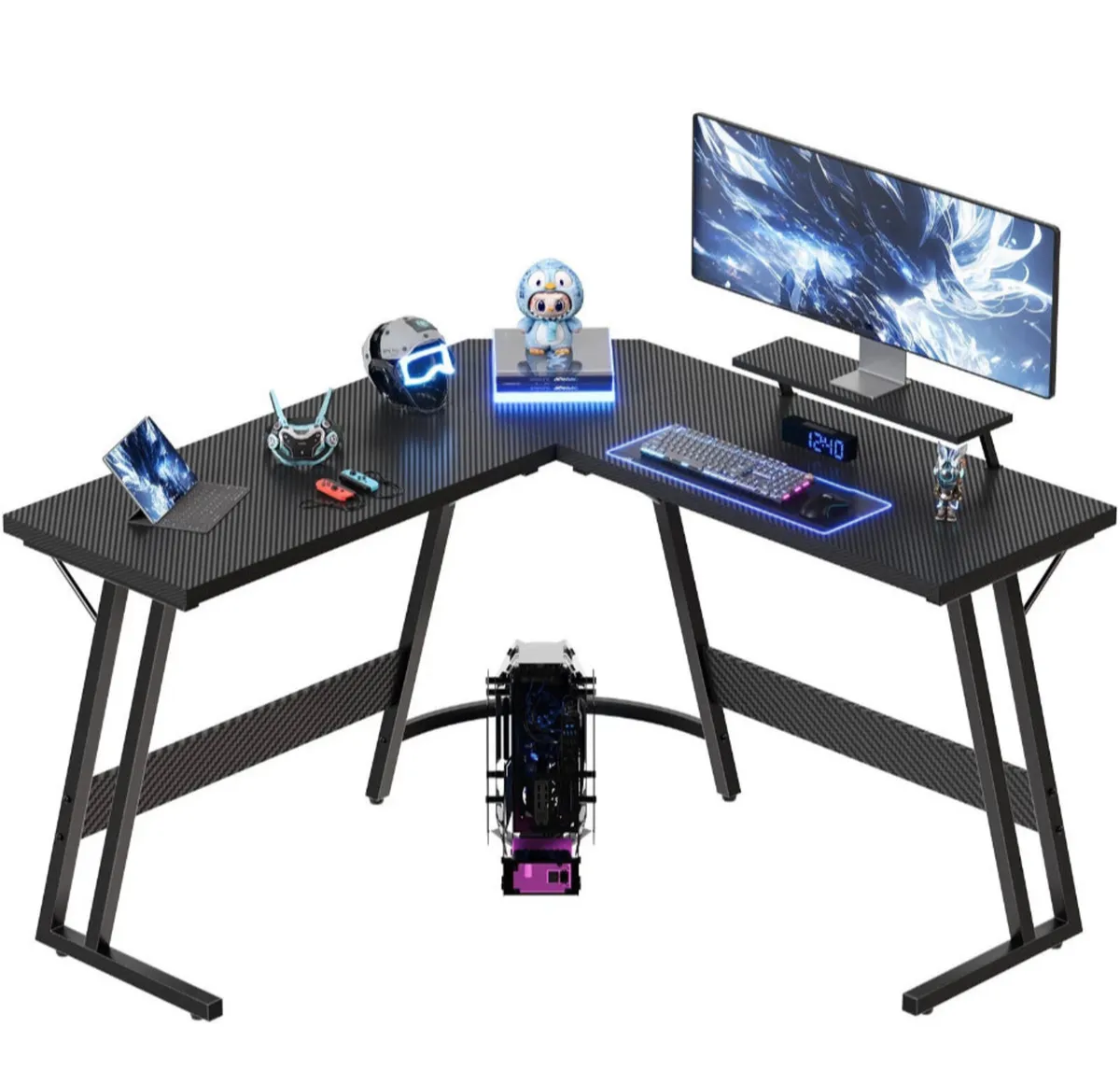 L Shaped Desk Corner Workstation - Image 1
