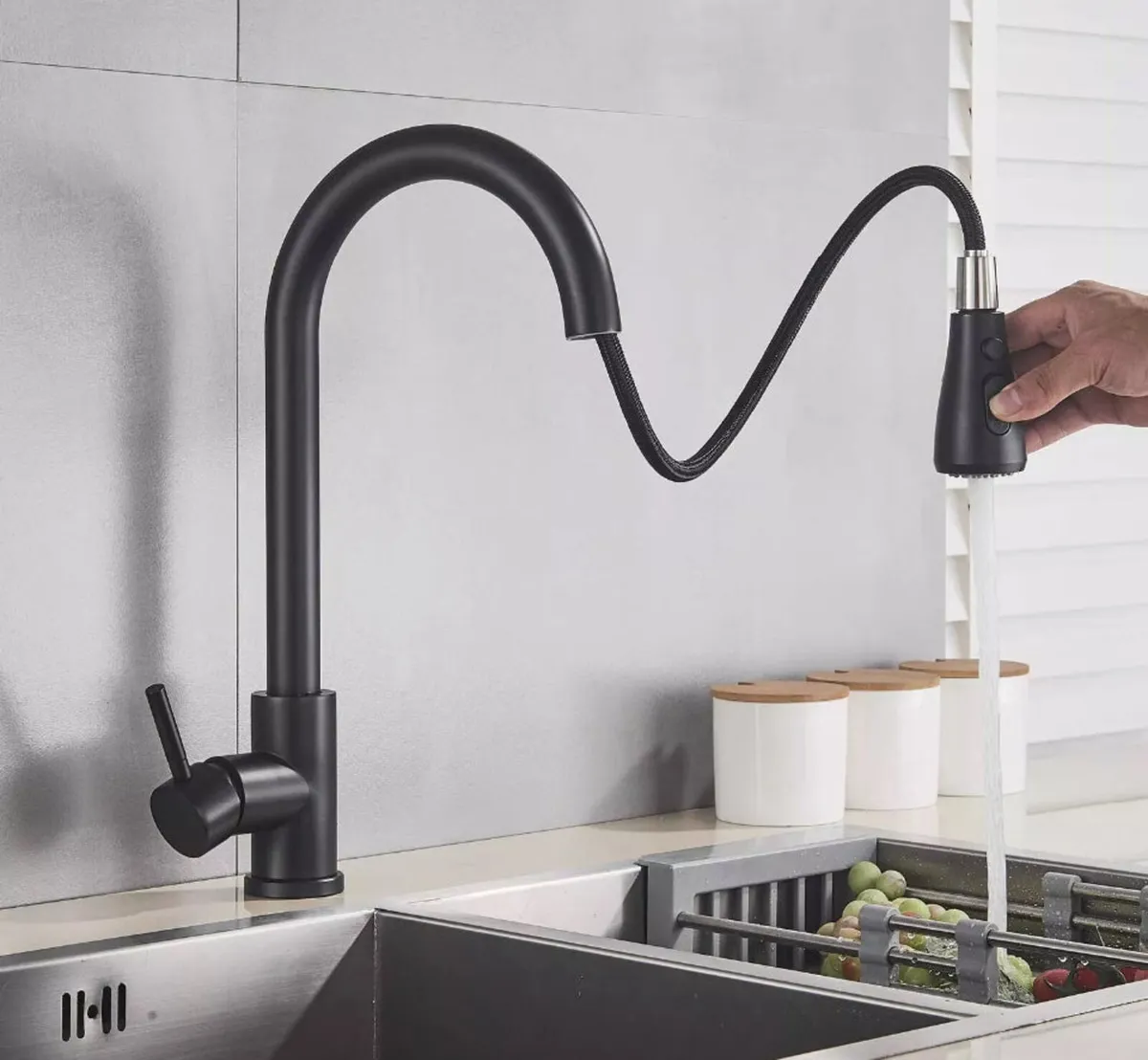 Kitchen Sink Tap Mixer Pull Out - Image 2