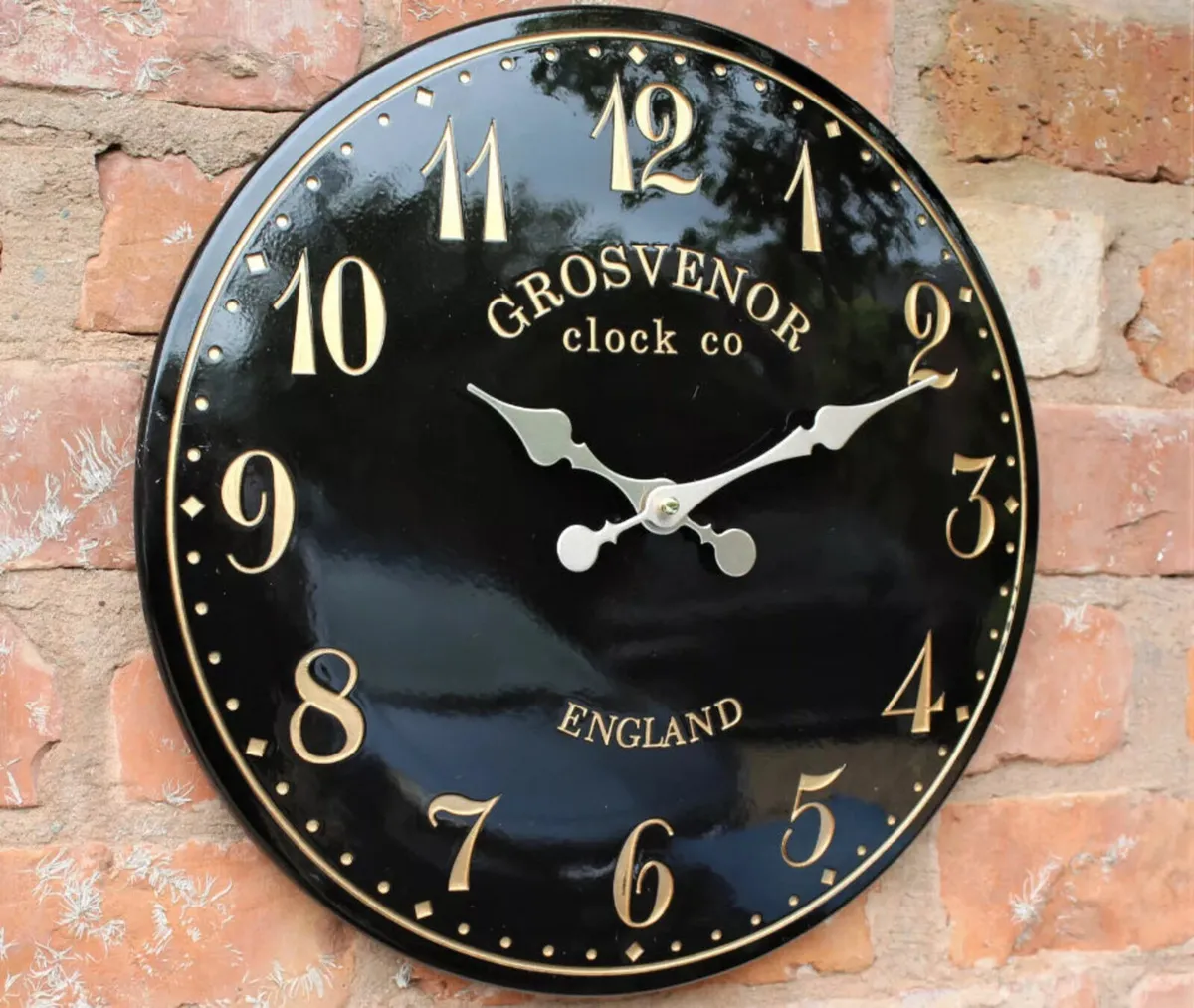 Outdoor Garden Station Wall Clock 12” - Image 1