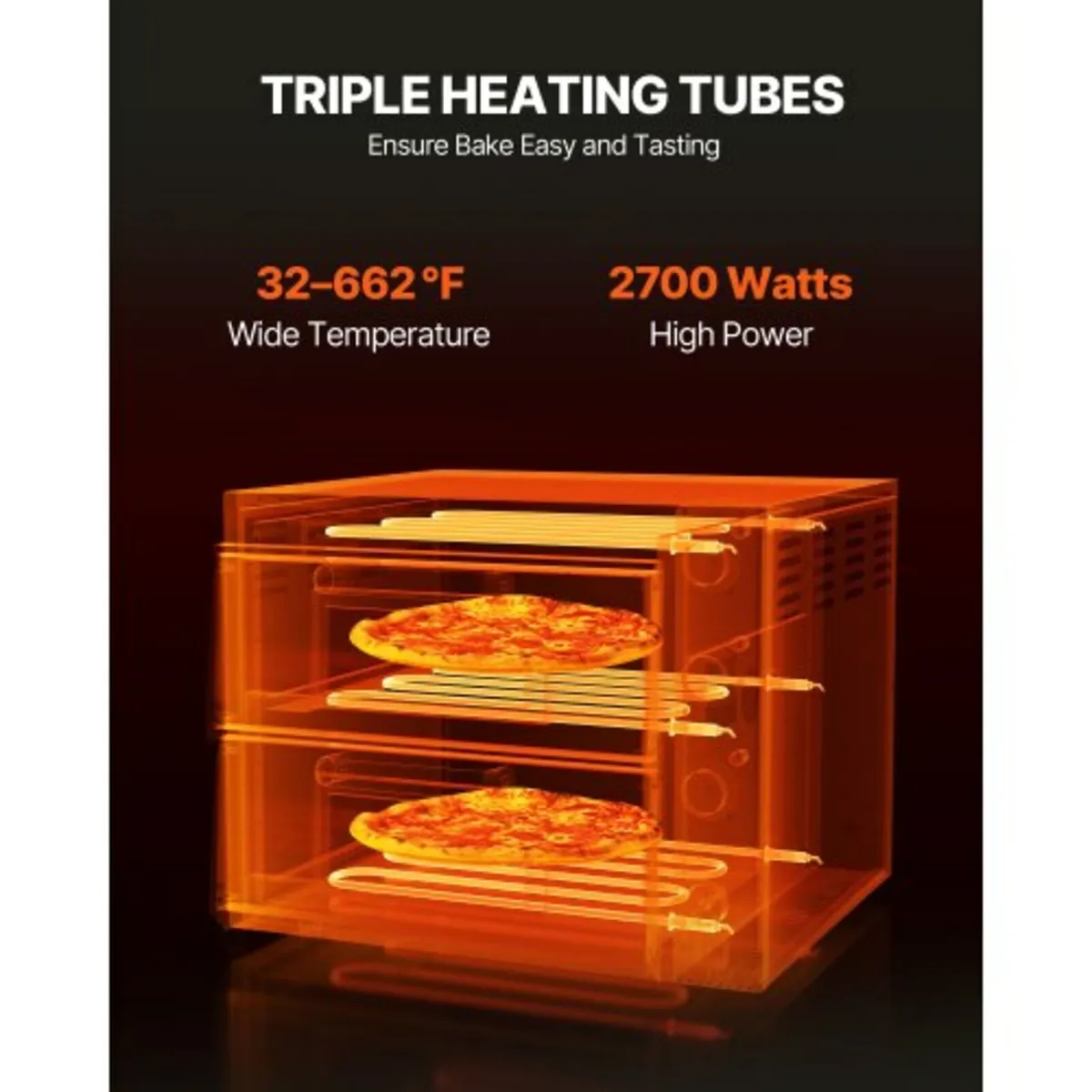 Commercial Countertop Pizza Oven Electric Pizza Ov - Image 2