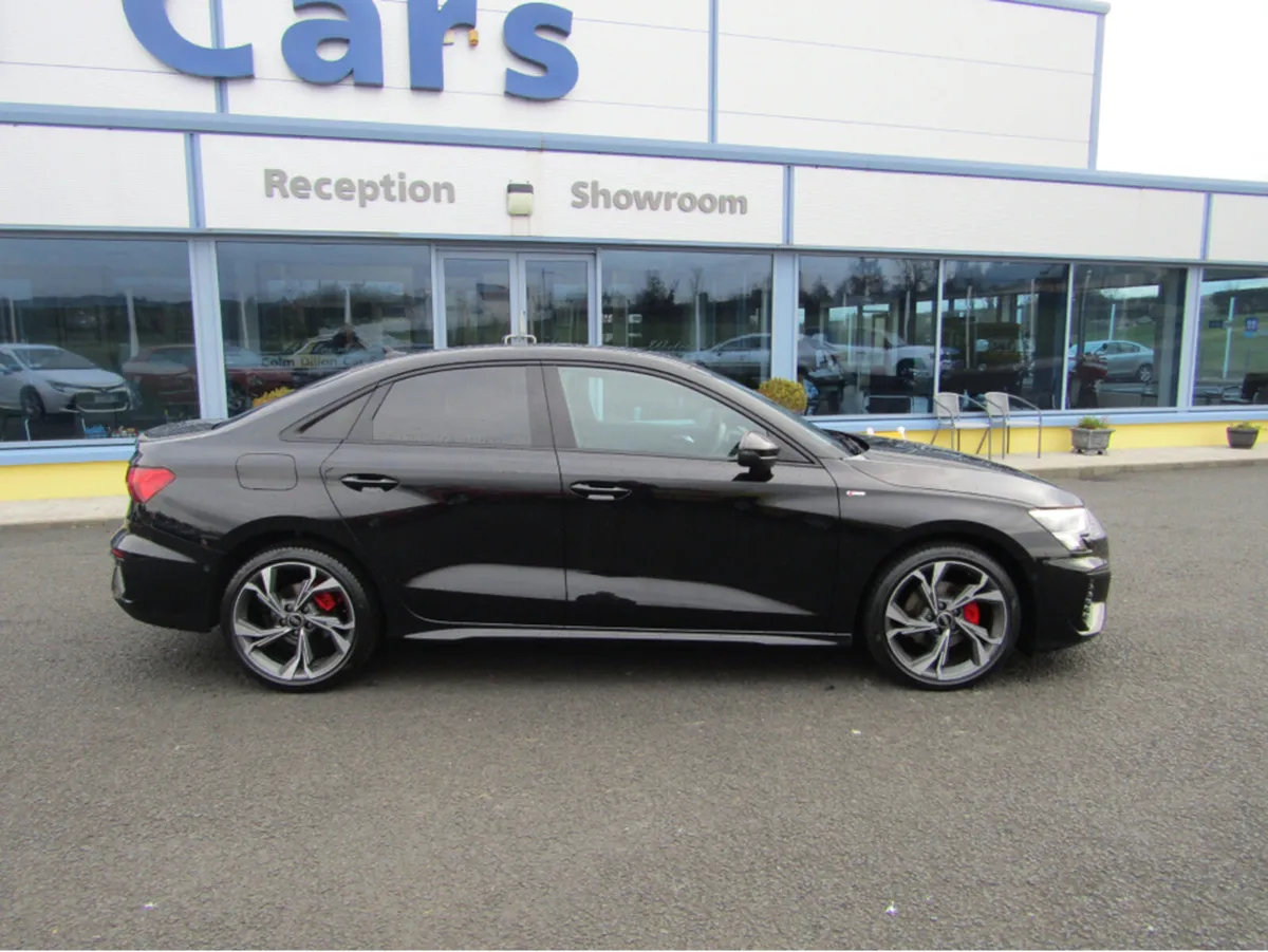 Audi A3 SAL 30 TDI 116 S LINE 4DR BLACK PACK - Image 3