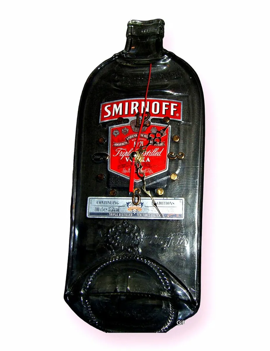 Smirnoff Bottle Clock - Image 1