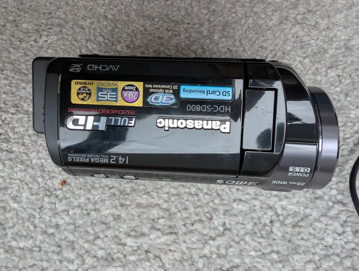 Panasonic video camera. - Image 1