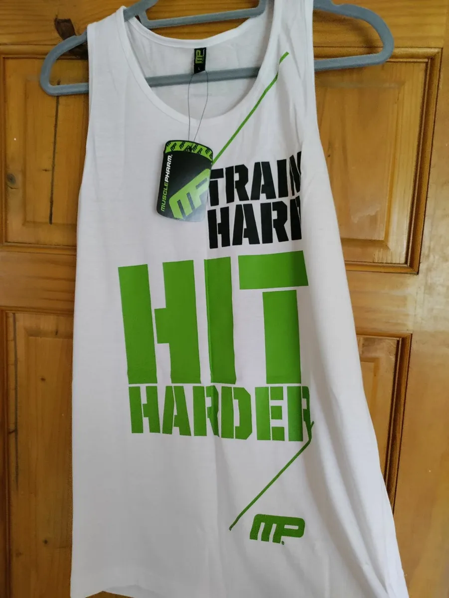 MusclePharm Gym vest top L New - Image 3