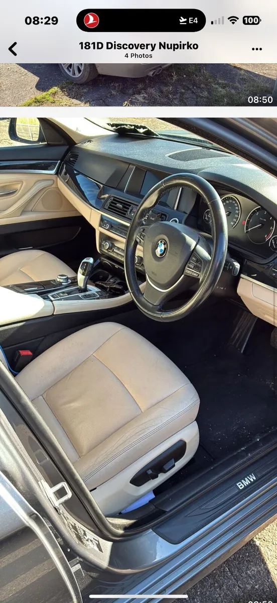 ☘️BMW 520 2.0 DIESEL AUTOMATIC WITH BEIGE LEATHER‼ - Image 3