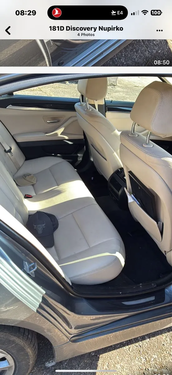 ☘️BMW 520 2.0 DIESEL AUTOMATIC WITH BEIGE LEATHER‼ - Image 4