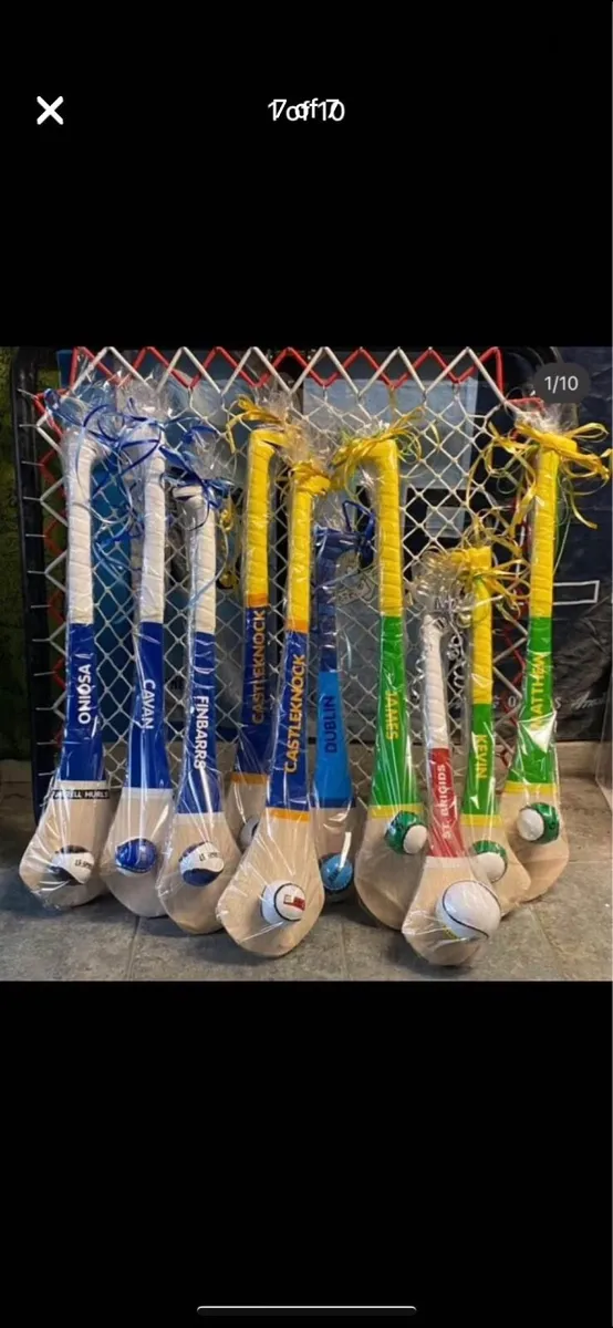 Personalised Club County Hurls - Image 1