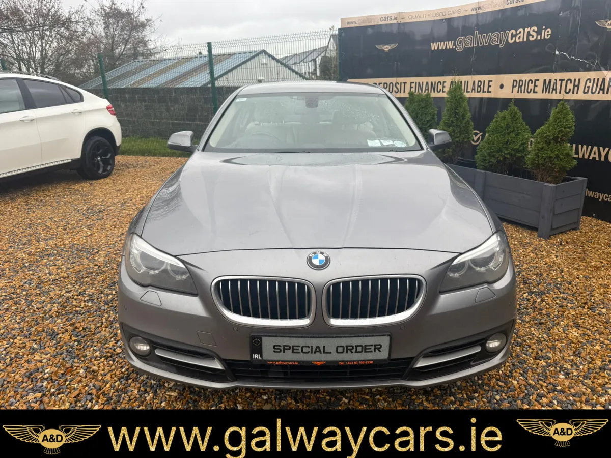 ☘️BMW 520 2.0 DIESEL AUTOMATIC WITH BEIGE LEATHER‼ - Image 1