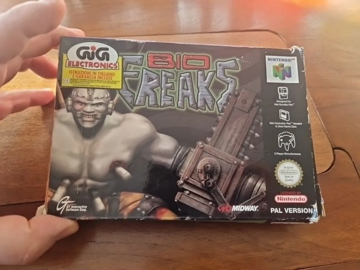 Bio Freaks Nintendo N64 Nintendo 64 Games Original - Image 1