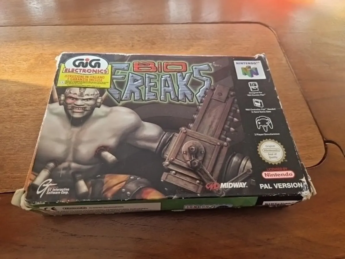 Bio Freaks Nintendo N64 Nintendo 64 Games Original - Image 2