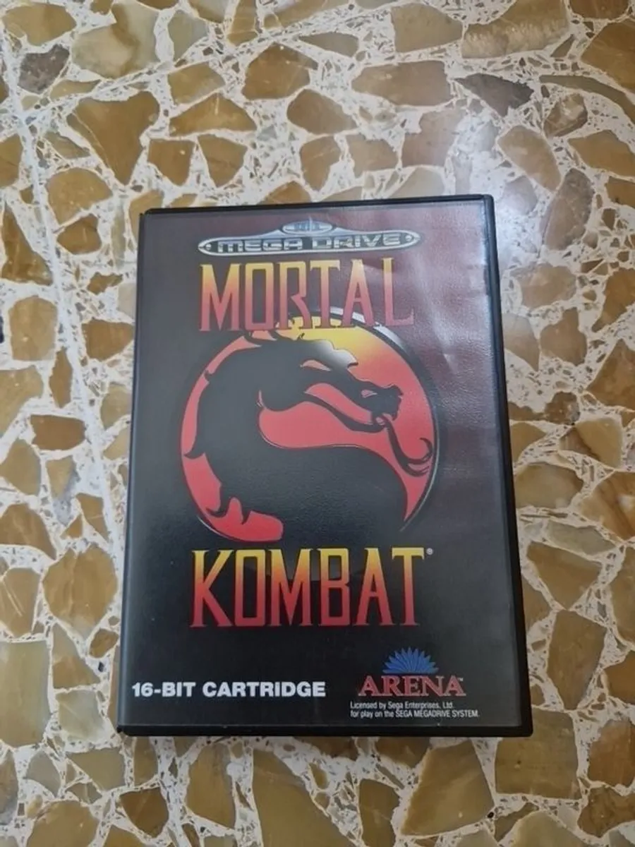 Mortal Kombat Sega Mega Drive arcade Retro games Original - Image 1