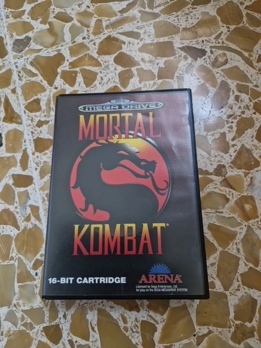 Mortal Kombat Sega Mega Drive arcade Retro games Original - Image 2