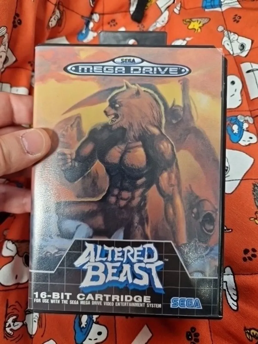 Altered Beast Mega Drive Arcade Retro Games Original - Image 1