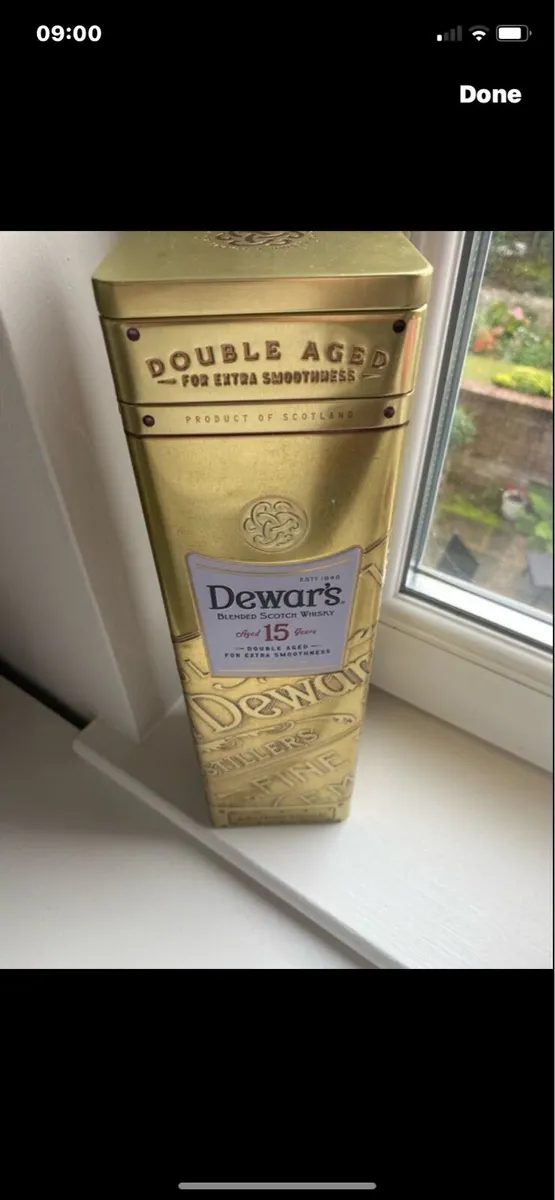 Dewar’s 15 Yrs aged Metal Box - Image 2