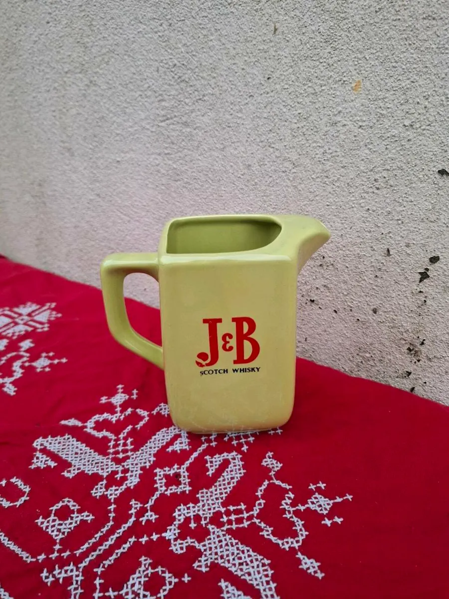 JB ceramic whiskey pitcher postage possible - Image 1