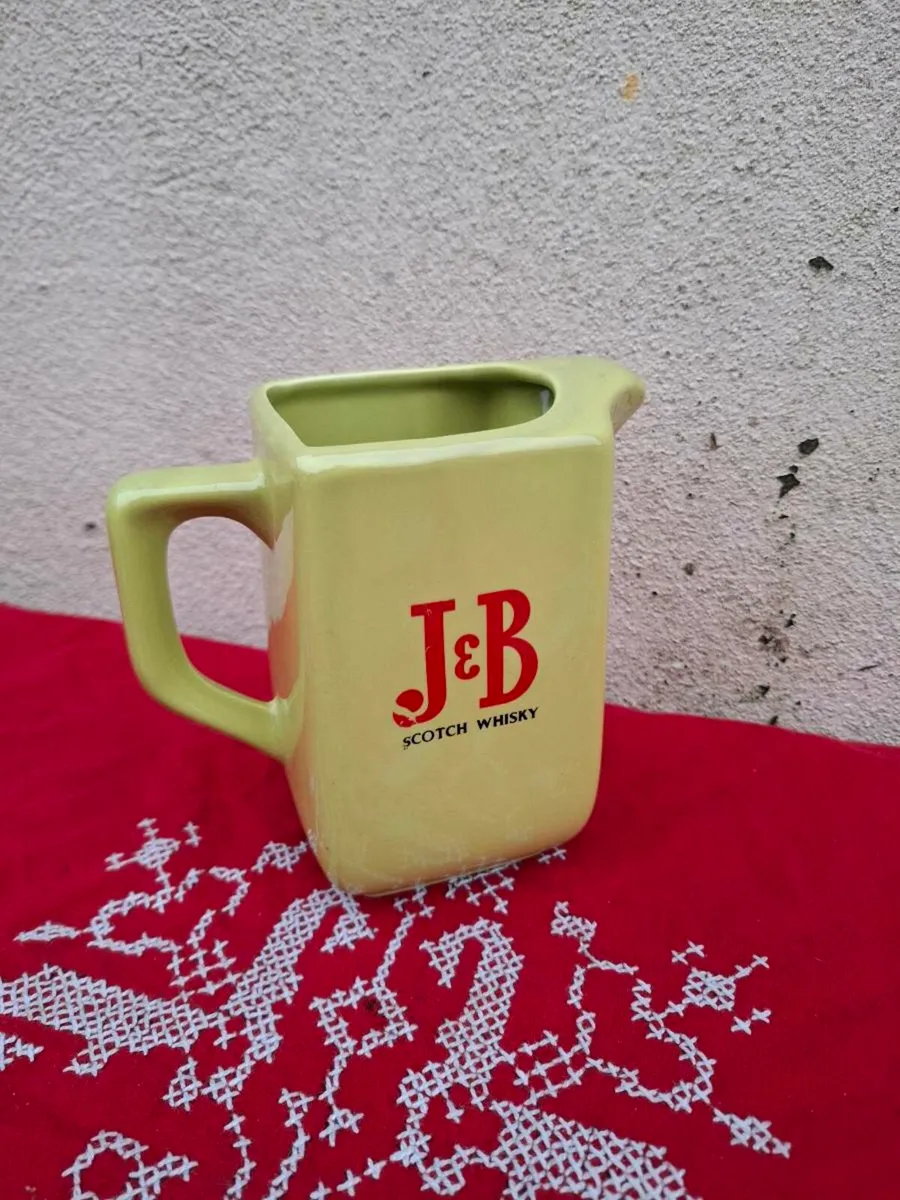 JB ceramic whiskey pitcher postage possible - Image 2