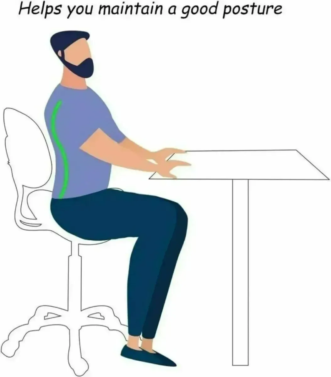 Hydraulic Saddle Stool – Rolling Massage Chair - Image 3