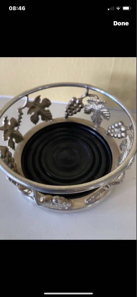 Vintage Wine Bottle Coaster - Image 2