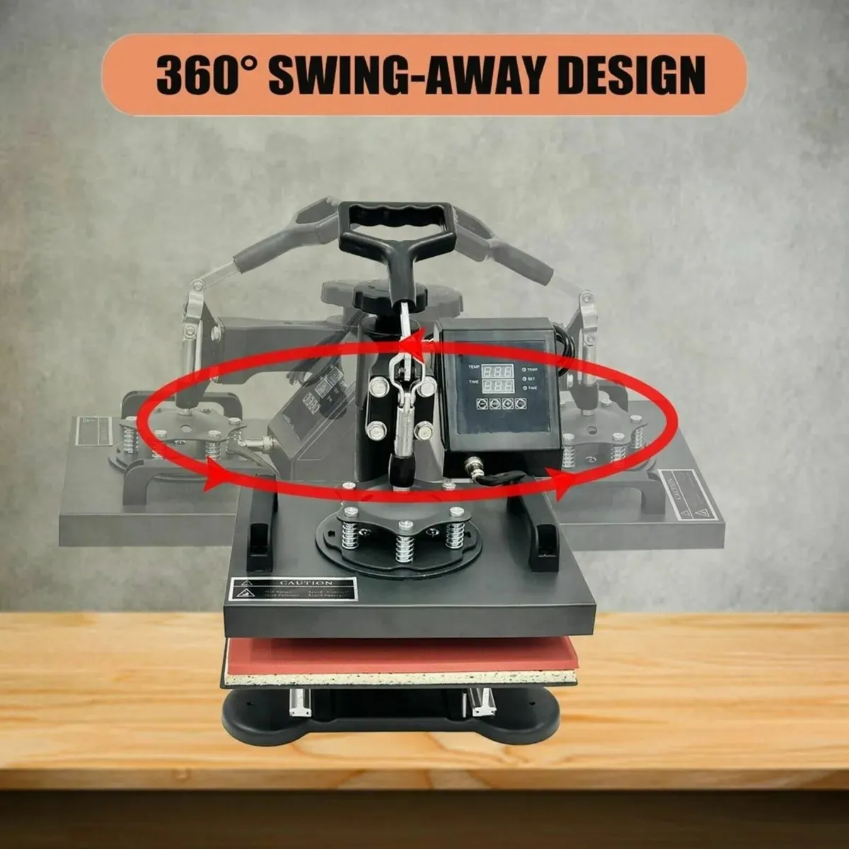 Heat Press Machine 8 in 1 Sublimation Press - Image 2