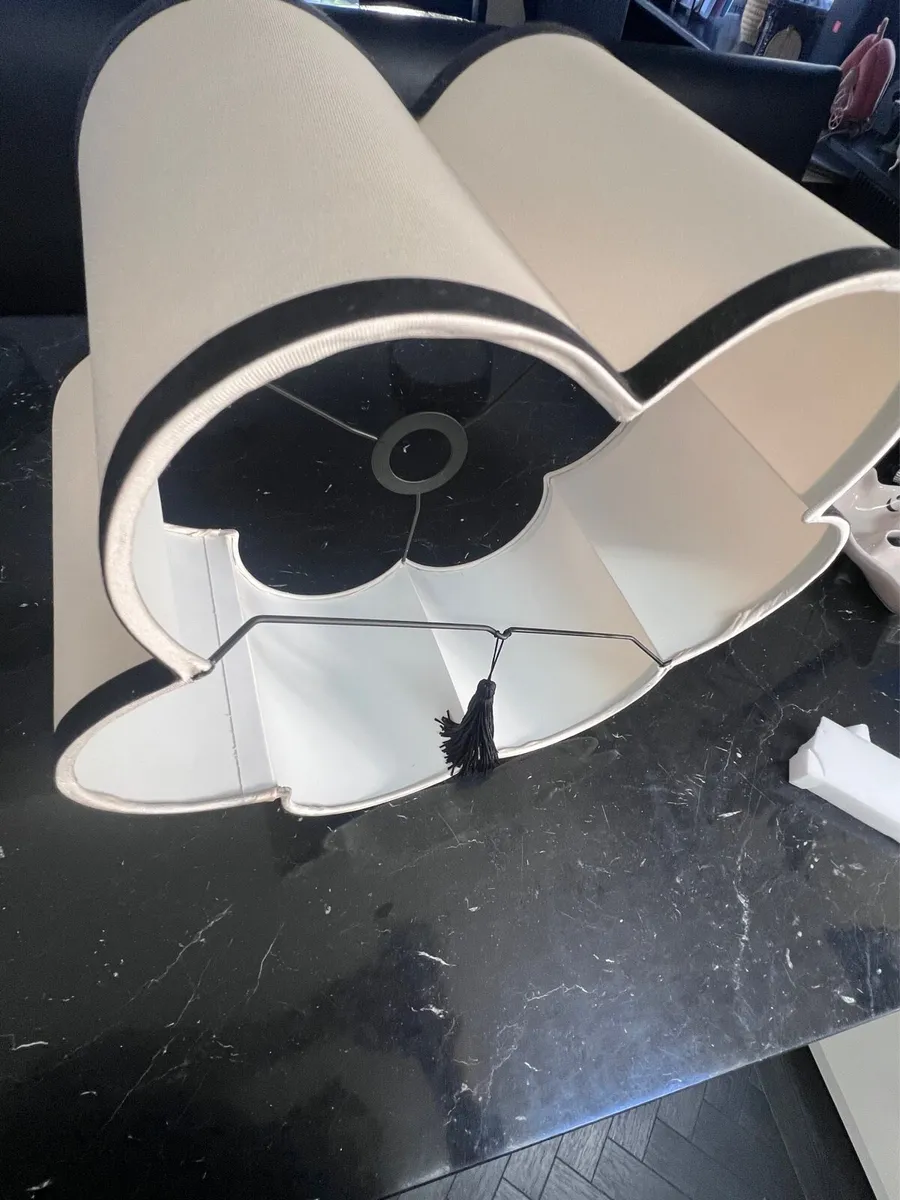Cream Lampshade - Image 2