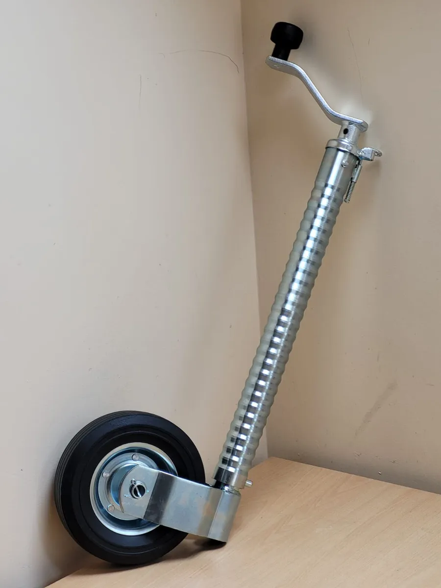 Heavy Duty Ribbed Jockey Wheel 48mm - Image 1