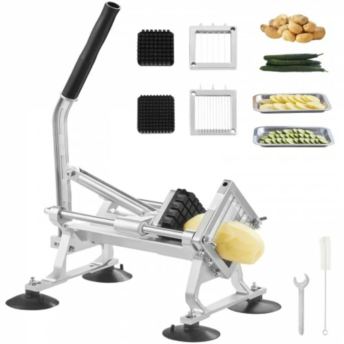 Commercial Vegetable Slicer, 1/4"+3/8"+1/2" Fruit - Image 1