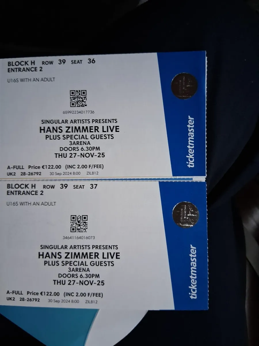 Concert tickets - Image 1