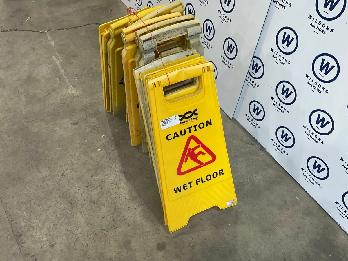 Online Auction Of Wet Floor Signs & More! - Image 2