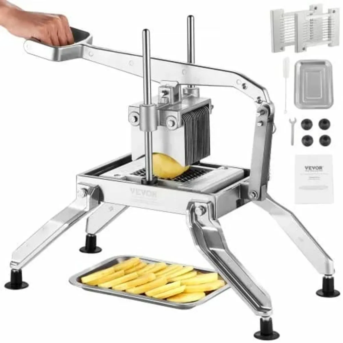 Commercial Vegetable Slicer, 1/4 and 1/2 inch Toma - Image 1