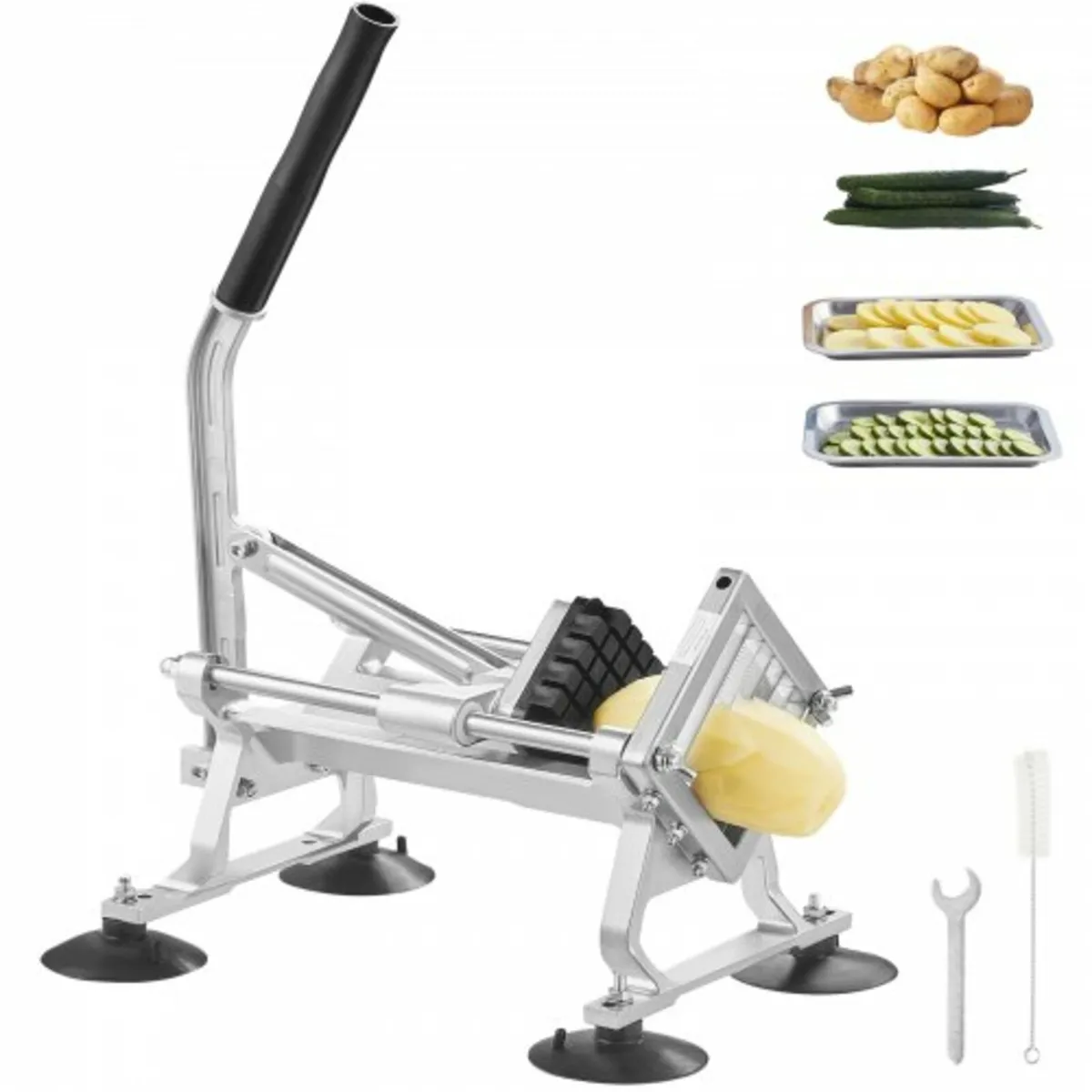 Commercial Vegetable Slicer, 1/2 inch Fruit Slicer - Image 1