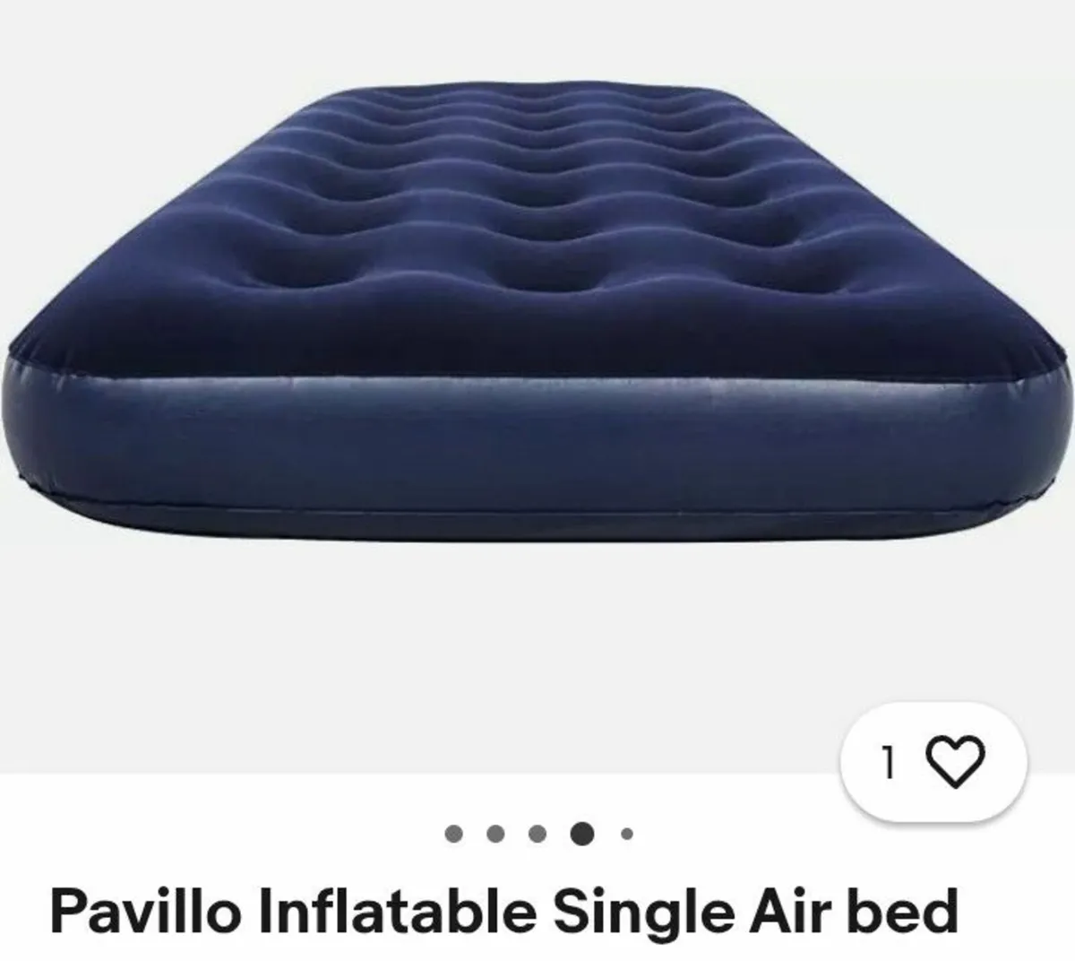 Brand New Inflatable Air Single bed mattress float - Image 2