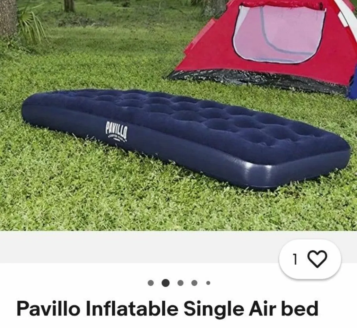 Brand New Inflatable Air Single bed mattress float - Image 3